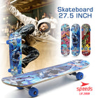 SPEEDS Papan Skateboard FullSet Dewasa Besar Alas Pasir Kayu Skate Board LX 028-6 , 2808 Sans