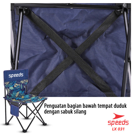 SPEEDS Kursi Lipat Camping Kursi Lipat Outdoor Kursi Gunung Kursi Sauna Bangku Portable 031-12