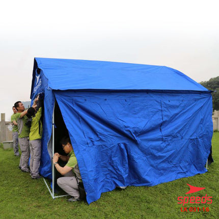 SPEEDS Tenda Komando 3x4m Tenda Barak Tenda Militer Serbaguna Tenda Regu Pramuka 031-16