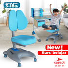 SPEEDS Kursi Anak Kaki Huruf U Kursi Belajar Anak Bangku Anak Multifungsi Table Board 031-31