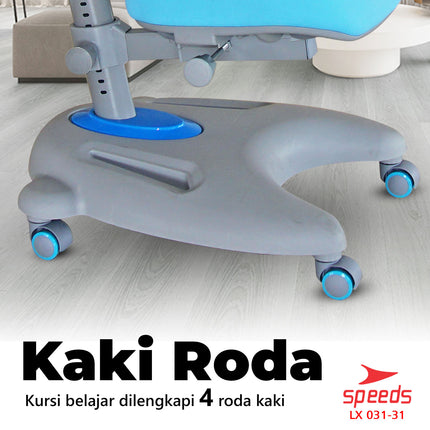 SPEEDS Kursi Anak Kaki Huruf U Kursi Belajar Anak Bangku Anak Multifungsi Table Board 031-31