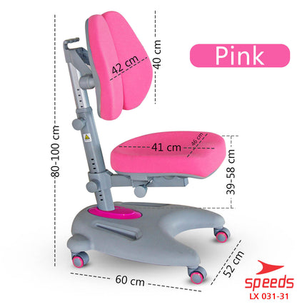 SPEEDS Kursi Anak Kaki Huruf U Kursi Belajar Anak Bangku Anak Multifungsi Table Board 031-31