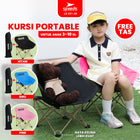 SPEEDS Kursi Lipat Anak Portable Kursi Bulat Foldable Moon Chair Outdoor Indoor 031-39