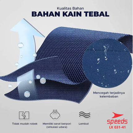 SPEEDS Kasur Tidur Velbed Tempat Tidur Lipat Kasur Portable Kaki Silang Indoor Outdoor 031-41