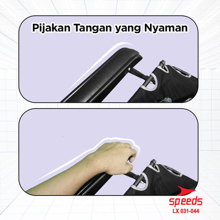 SPEEDS Kursi Lipat Kursi Malas Tempat Tidur Folding Bed Kursi Outdoor Indoor Kursi Santai 031-44
