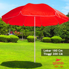 SPEEDS Tenda Payung 180 cm Event Pantai Cafe Bazaar Parasol Diameter Payung Untuk Event Booth 031-5
