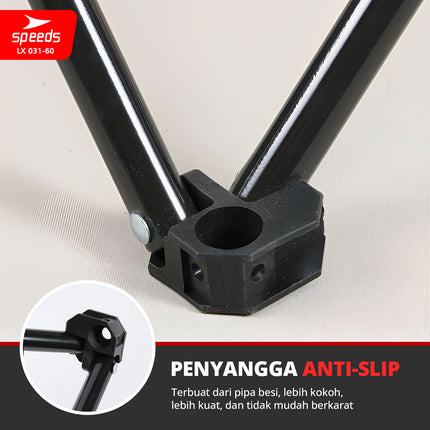 SPEEDS Kursi Lipat Outdoor Dengan Kanopi Portabel Folding Chair Portable Canopy Camping LX 031-60