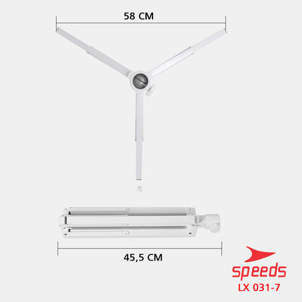 SPEEDS Kaki Penyangga Tripod Dudukan Payung Tenda Parasol Pantai Serbaguna 031-7