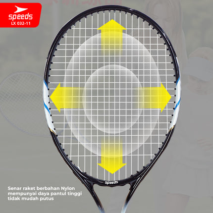 SPEEDS Raket Tennis Set Bola Raket Tenis Latihan Tenis Tennis Trainner Training Toll Exercise Alat Olahraga Tennis 032-11