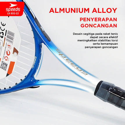SPEEDS Raket Tennis Set Bola Raket Tenis Latihan Tenis Tennis Trainner Training Toll Exercise 27inch Raket Olaharaga 032-22