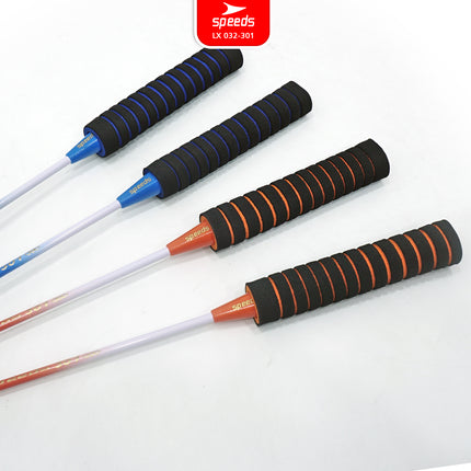 SPEEDS Raket Badminton Bulu Tangkis 1 Set isi 2pcs Racket Olahraga Pertandingan 032-301