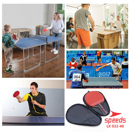 SPEEDS Bet Tennis Meja PIngpong Bola PIngpong  Premium Kayu Berkualitas 032-40