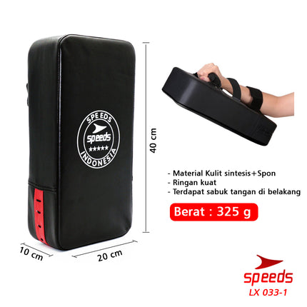 SPEEDS Foot Target Pad Boxing Muaythai Taekwondo Karate Aksesoris Olahraga Bela Diri Samsak 033-1