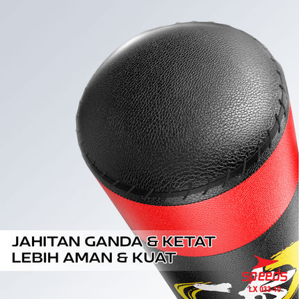 SPEEDS Samsak 1,56m Boxing Latihan Tinju Berdiri Punching Bag Bela Diri Muaythai Boxing Bantalan Tinju 033-10