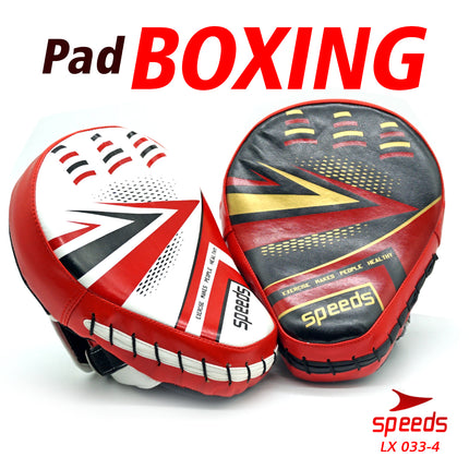 SPEEDS Boxing Pad Muay Thai Taekwondo Hand Target Punching Gloves Pad Bantalan Tinju 033-4