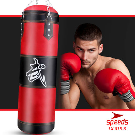 SPEEDS Samsak Tinju / Samsak Muaythai Sanbag Boxing Taekwondo Handbag Olahraga Beladiri 033-6 100CM