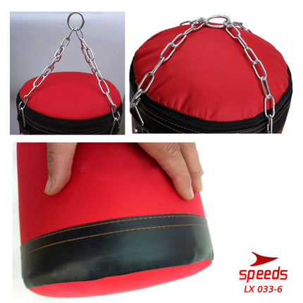 SPEEDS Samsak Tinju / Samsak Muaythai Sanbag Boxing Taekwondo Handbag Olahraga Beladiri 033-6 100CM