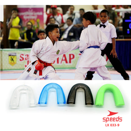 SPEEDS Gumshield Pelindung Gigi Anak Karate Tinju Boxing Mouthguard Olahraga Muaythai 033-9