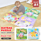 SPEEDS Evamat 30x30cm 20mm Matras Puzzle Karpet Puzzle Matras Eva Alas Lantai Bongkar Pasang 034-13