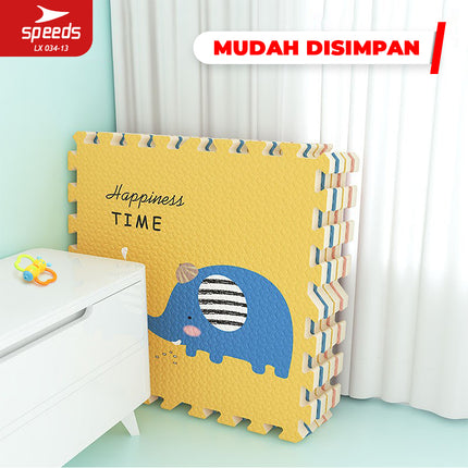 SPEEDS Evamat 30x30cm 20mm Matras Puzzle Karpet Puzzle Matras Eva Alas Lantai Bongkar Pasang 034-13