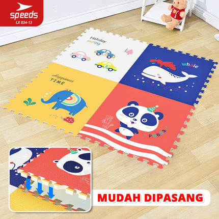 SPEEDS Evamat 30x30cm 20mm Matras Puzzle Karpet Puzzle Matras Eva Alas Lantai Bongkar Pasang 034-13