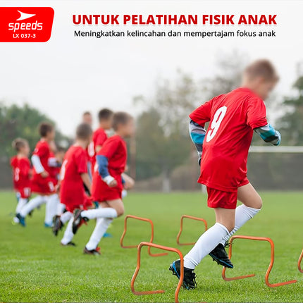 SPEEDS Hurdle Alat Melatih Reflek Dan Lompatan Alat Latih Sepak Bola Atlit Traning 037-3