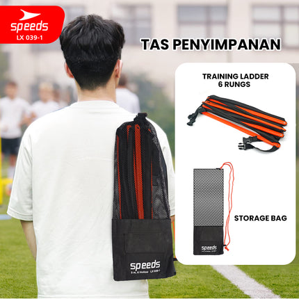 SPEEDS Agility Speed Ladder Drills training Tangga Kelincahan Ketangkasan Outdoor Latihan Atlit 039-1