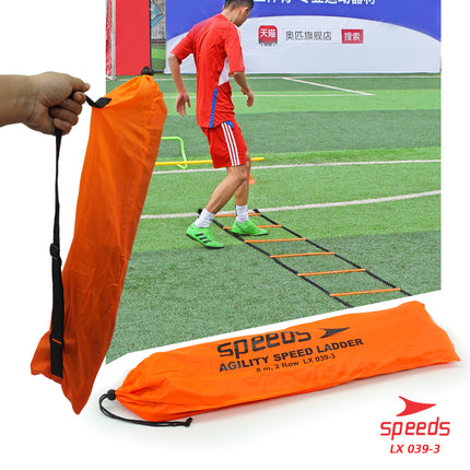 SPEEDS Agility Speed Ladder Drills 8m Agility Ladder Outdoor Training Athlete Agility 039-3