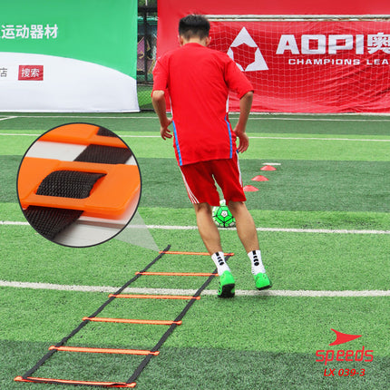 SPEEDS Agility Speed Ladder Drills 8m Agility Ladder Outdoor Training Athlete Agility 039-3