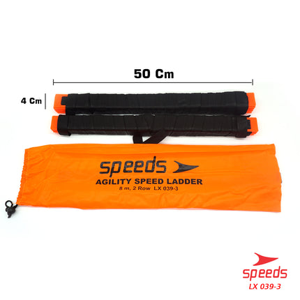SPEEDS Agility Speed Ladder Drills 8m Agility Ladder Outdoor Training Athlete Agility 039-3