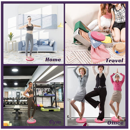 SPEEDS Magnetic Trimmer Jogging Body Plate Waist Twisting Alat Bakar Lemak LX 041-1
