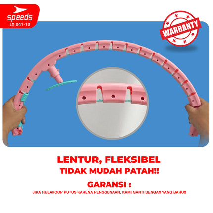 SPEEDS Hula Hoop Ring-Hula hoop-Hulla Hoop-Hulla Hop-Smart Hola Holla Dancing 041-10