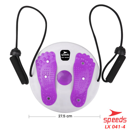 SPEEDS Magnetic Trimmer Jogging Body Plate Waist Twisting Dengan Tali Pengecil Pinggang LX 041-4