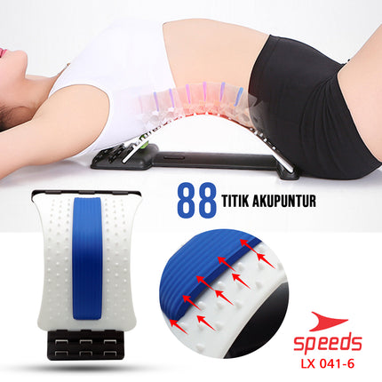 SPEEDS Alat Pijat Punggung Backbone Strecher Back Massage Fitness Equipment LX 041-6