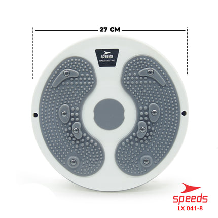 SPEEDS Magnetic Trimmer Jogging Body Plate Waist Twisting Alat Bakar Lemak 041-8