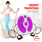 SPEEDS Magnetic Trimmer Jogging Body Plate Equipped with Waist Twisting Rope Waist Twister 041-9