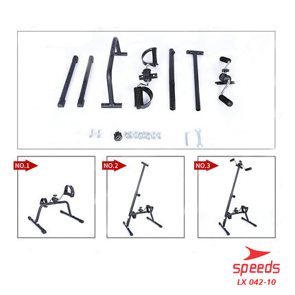 SPEEDS Pedal Exerciser Sepeda Statis Terapi Untuk Kaki dan Tangan, Stroke 042-10