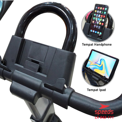 SPEEDS Sepeda Olahraga Spinning Sepeda Fitness Alat Fitness Elliptical New Model 042-111