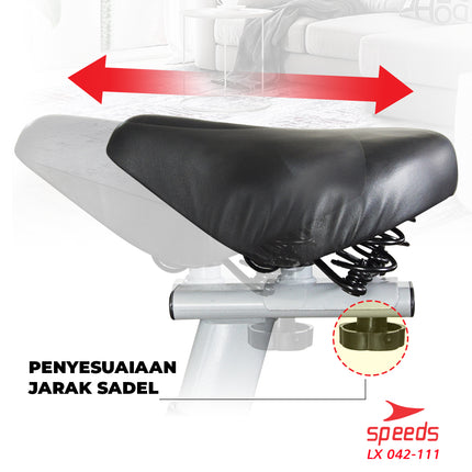 SPEEDS Sepeda Olahraga Spinning Sepeda Fitness Alat Fitness Elliptical New Model 042-111