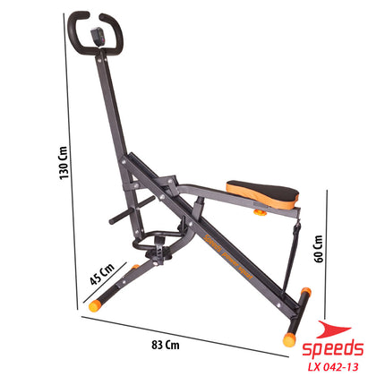 SPEEDS Power Squat Fitness Equipment Fitness Bike Power Rider Squat 042-13