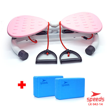 SPEEDS Waist Twisting Alat Fitness Piring Senam Pelangsing Lemak Waist Twister Outdoor Indoor 042-14
