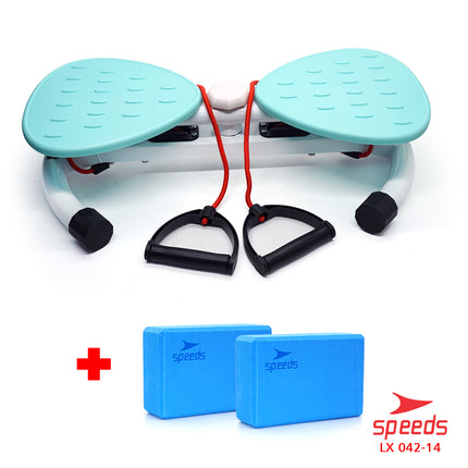 SPEEDS Waist Twisting Alat Fitness Piring Senam Pelangsing Lemak Waist Twister Outdoor Indoor 042-14