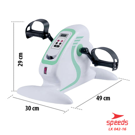 SPEEDS Sepeda Statis Terapi Sepeda Statis Mini Untuk Kaki Tangan Stroke Alat Terapi Kesehatan 042-16