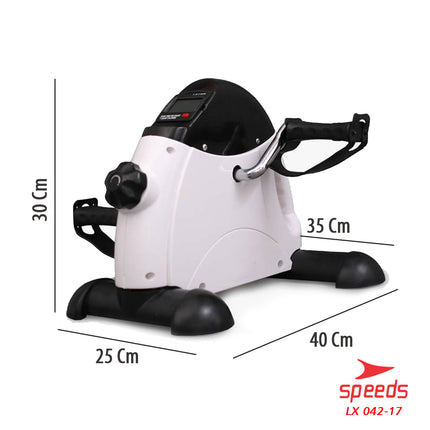 SPEEDS Mini Exercise Bike Mini Stationary Bike Health Therapy Tool 042-17
