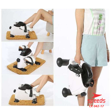 SPEEDS Mini Exercise Bike Mini Stationary Bike Health Therapy Tool 042-17