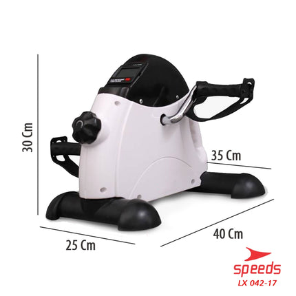 SPEEDS Mini Exercise Bike Mini Stationary Bike Health Therapy Tool 042-17