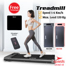 SPEEDS Treadmill Elektrik Walking Pad Treadmil Listrik Alat Olahraga Gym Fitness 042-18