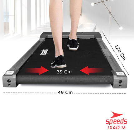 SPEEDS Treadmill Elektrik Walking Pad Treadmil Listrik Alat Olahraga Gym Fitness 042-18