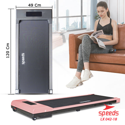 SPEEDS Treadmill Elektrik Walking Pad Treadmil Listrik Alat Olahraga Gym Fitness 042-18