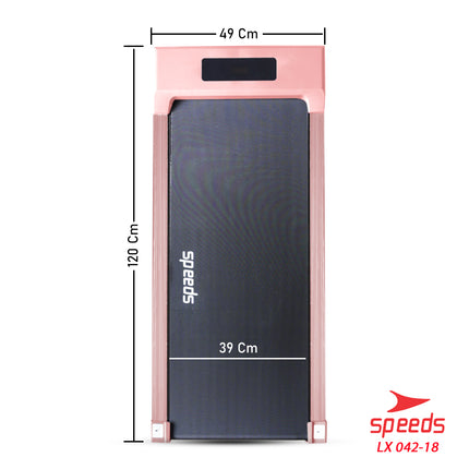 SPEEDS Treadmill Elektrik Walking Pad Treadmil Listrik Alat Olahraga Gym Fitness 042-18